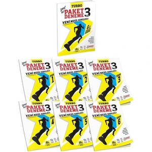 Model Eğitim Yayıncılık 3. Sınıf Turbo Paket Deneme Yeni Nesil Sorularla