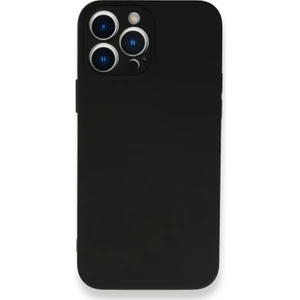 Apple iPhone 13 Pro Max Uyumlu Nano Silikon Kılıf - Siyah