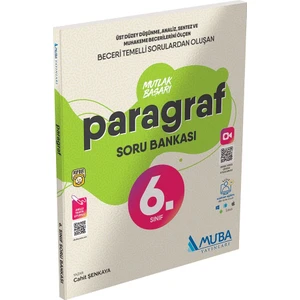 Muba Yayınları Mutlak Başarı 6. Sınıf Paragraf Soru Bankası