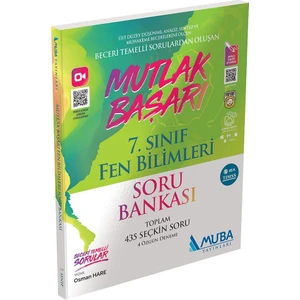 Muba Yayınları Mutlak Başarı 7. Sınıf Fen Bilimleri Soru Bankası