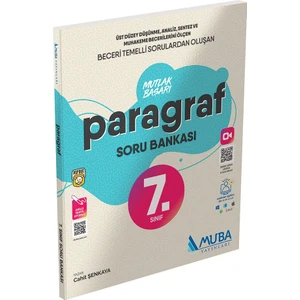 Muba Yayınları Mutlak Başarı 7. Sınıf Paragraf Soru Bankası
