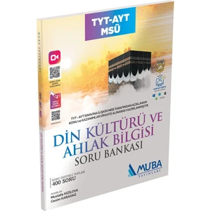 Muba Yayınları TYT-AYT-Msü Din Kültürü ve Ahlak Bilgisi Soru Bankası