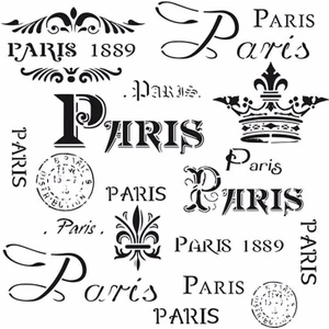 HDM10 Home Dekor Midi Stencil 25 x 25 cm