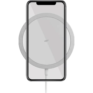 Mf Product 0660 Magsafe 15W Mıknatıslı Kablosuz Şarj Cihazı - Beyaz