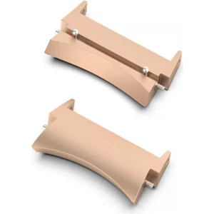 Nezih Case Samsung Galaxy Watch 4 Classic 46MM Uyumlu 20MM Metal Kordon Dönüştürücü Rose Gold