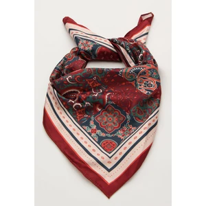 Çok Renkli Bordeaux Bandana
