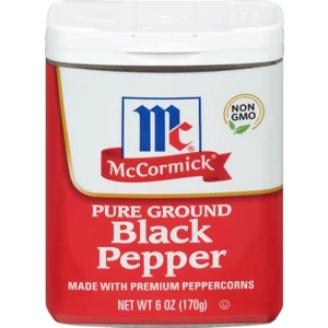 Mccormick Pure Ground Black Pepper 170GR
