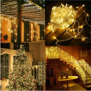 Top Rock Store LED Yılbaşı Ağacı Işığı 10 Metre Kumandalı