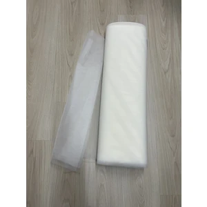 Beyaz Düz Tül Kumaş 100x300 cm Tek Parça – Düğün, Nişan, Kına ve Parti Dekorasyonu İçin Süsleme Kumaşı