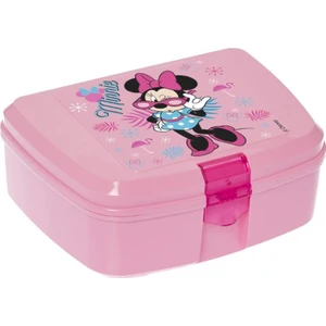 Lisanslı Gözlüklü Minnie Mouse Beslenme Kutusu Pembe