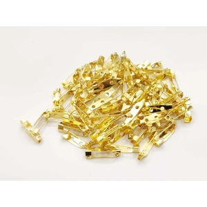 Yiğit Aksesuar  2 cm Gold Broş Iğnesi 50 Adet
