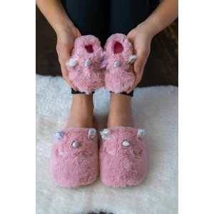 First Step Peluş Unicorn Anne Terlik ve Bebek Panduf (Terlik ve Panduf Ayrı Satılmaktadır.)