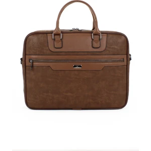 Case Club Omuz Askılı 15,6'' Laptop Bölmeli El ve Omuz Çantası Darbe Emici Macbook Uyumlu