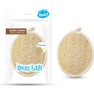 Banlif Doğal Kabak Oval Kese