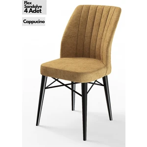 Concept Canisa Flex Serisi Gürgen Ayaklı   Sandalye , 4 Adet , Ayaklar Siyah