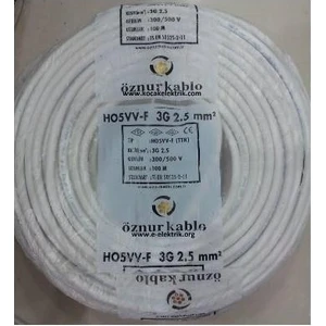Ttr Kablo 3 x 2,5 Öznur