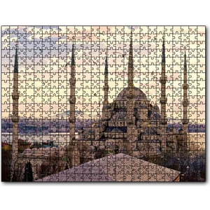 Caka Tablo Cakapuzzle Sultan Ahmet Cami Görseli 500 Parça Puzzle Yapboz Mdf (Ahşap)