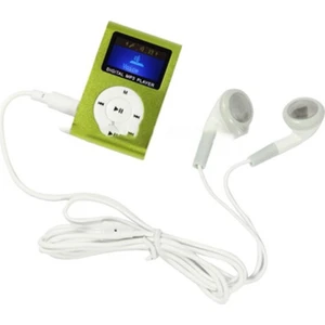 Tf (Mikro Sd) Kart Yuvası Mp3 Çalar Yeşil (Yurt Dışından)