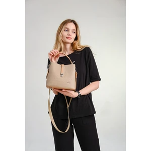 Just Polo Kadın Kilit Detaylı Omuz Çantası