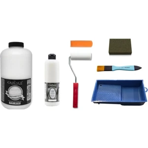 2 Litre Beyaz Boya 500 ml Ultimate Glaze Vernik Set