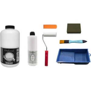 Beyaz Boya 2 Litre + Mat Vernik Set 500 ml