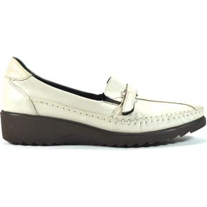 08 Hakiki Rok Deri Gri Ortopedik Kadın Anne Ayakkabı