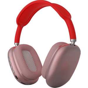 P9 Kablosuz Bluetooth Kulaklık Kırmızı (Yurt Dışından)