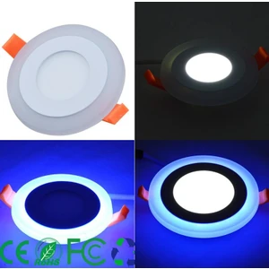 18+6 W Beyaz Mavi Çift Renkli LED Panel Armatür