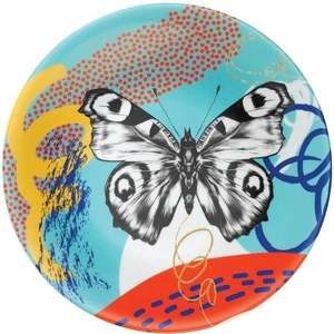 Kütahya Porselen Madagaskar Butterfly 27 cm Servis Tabağı