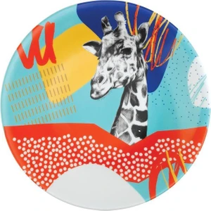 Kütahya Porselen Madagaskar Giraffe 27 cm Servis Tabağı