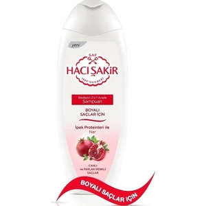 Hacı Şakir Boyalı Saçlar Için Nar Özlü Şampuan 500 ml