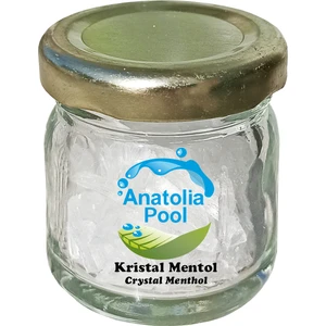 Anatolia Pool Sauna Buhar Esansı Mentol Kristal 10 Gram ( Sauna Essence Menthol Crystal )