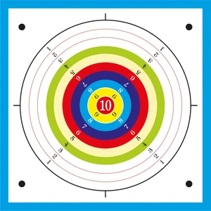 Ybc Tasarım Hedef / Target Atış Kartı