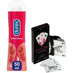 Jel Çilek Hazzı 50 Ml Ve Pudra Kamasutra Kart Oyunu