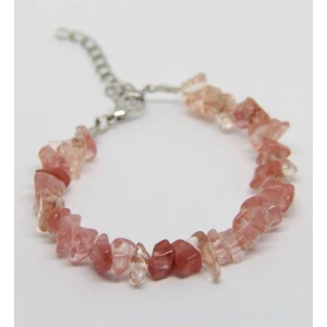 Dma Aksesuar Gül Kuvars Doğal Taş Bileklik