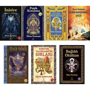 Dion Fortune 7 Kitap Set - Inisiye: Eğitimi ve Çalışması - Psişik Korunma - Günlük Yaşamda Pratik Okültizm - Ölüm Kapısından Geçiş - Mistik Kabala - Dr. Taverner'ın Sırları - Sağlıklı Okültizm