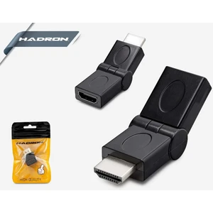 Hdmı M/f L Tip Çevirici Hadron HD4623