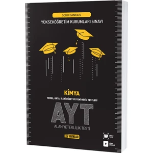 Hız Yayınları AYT Kimya Soru Bankası Yeni 2022