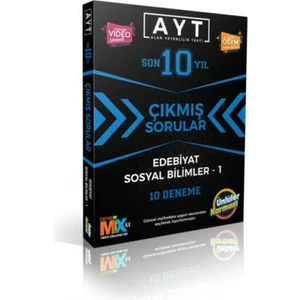 Ünlüler Karması AYT Edebiyat Sos-1 Çıkmış Soru Karması 10 Deneme