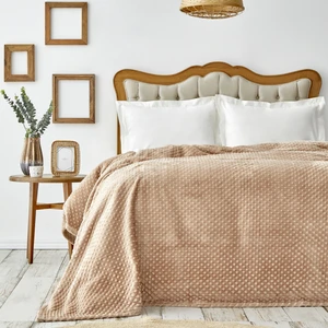 Karaca Home Alice Cappucino Çift Kişilik Tomurcuk Wellsoft Battaniye