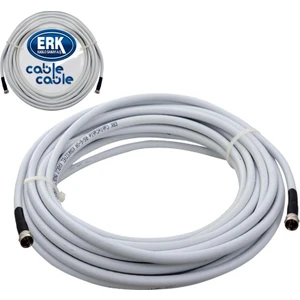 Cable Cable Anten Kablosu Hazır Konnektörlü Rg6 64TEL 30MT Erk