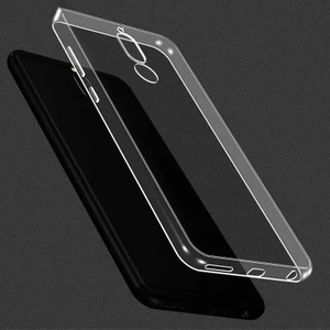 Huawei Mate 10 Lite Kılıf Şeffaf Silikon Hibrit Case Kapak Şeffaf