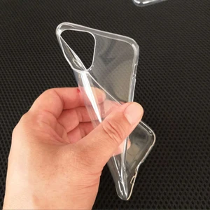 Apple iPhone 11 Kılıf Şeffaf Silikon Hibrit Case