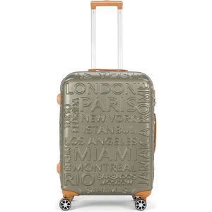 5167 Orta Boy Valiz 360 Derece Dönen Tekerlekler 3,4 Kg