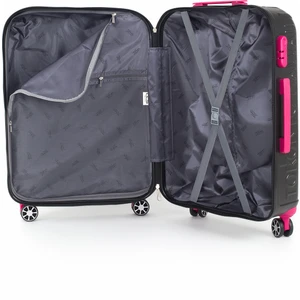 5167 Orta Boy Valiz 43x65x25 cm Kauçuk-Silikon Tekerlekler ile 3,4 Kg