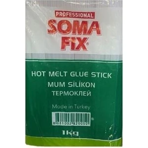 1 kg Somafix Kalın Şeffaf Mum Silikon