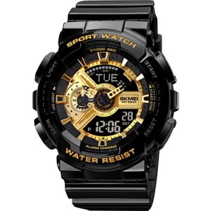 1834BKGD Çift Led Ekranlı Saat 50M