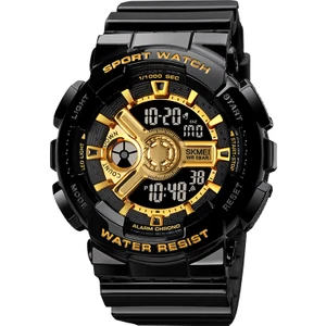 1829BKGD Çift Led Ekranlı Saat 50M