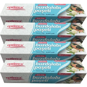 Buzdolabı Poşeti Orta Boy 4'lü