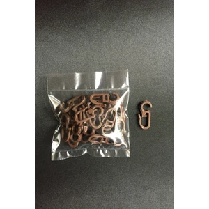 Konur Store Rustik Perde Halka Klipsi 25 Adet